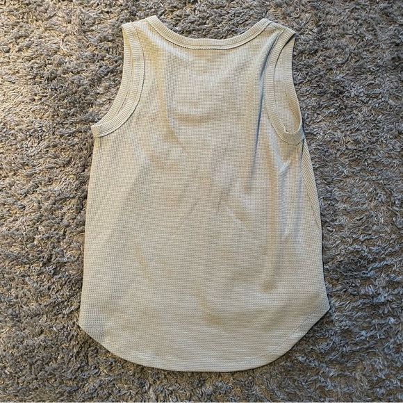 Mittoshop Grommeted Gray Tank Top - Picture 3 of 3